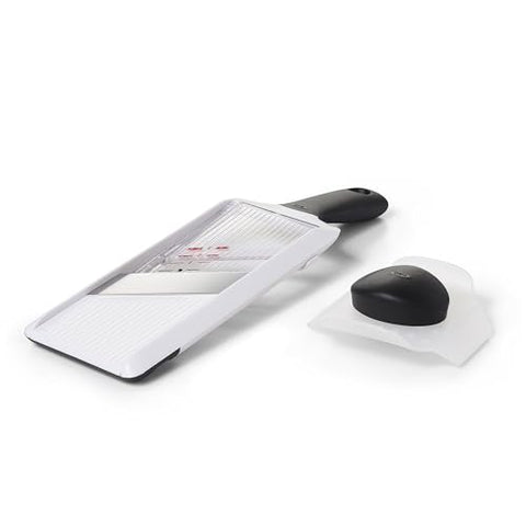 OXO Good Grips Mandoline Slicer at 2.5mm for even gratin-ready slices