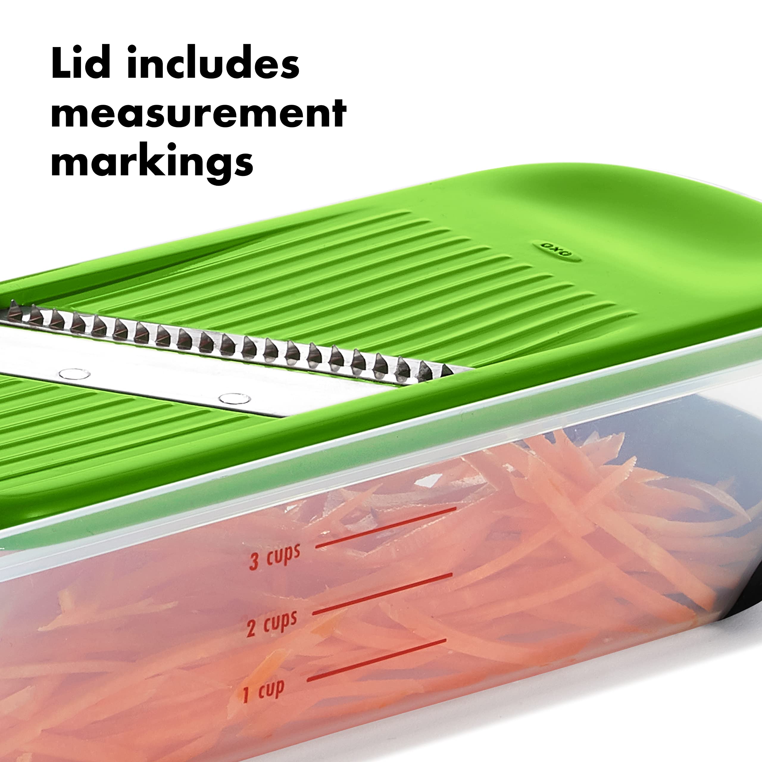 OXO Good Grips medium grating surface ideal for carrots and vegetables