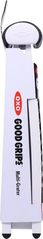 OXO Good Grips Multi Grater stainless steel surface resists rust