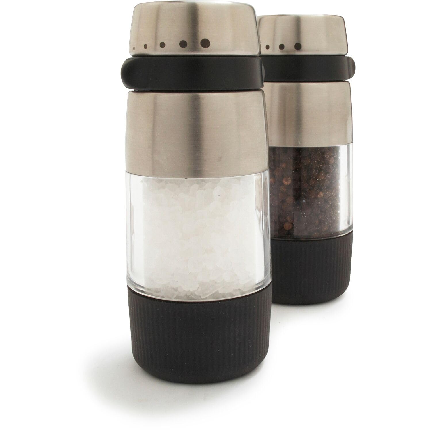 OXO Good Grips Pepper Grinder offers coarseness control for precise seasoning.