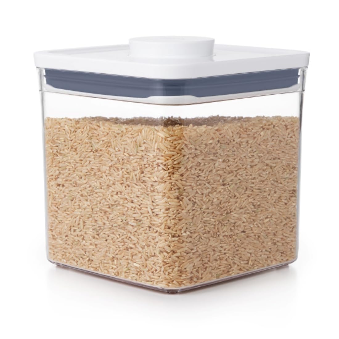 OXO Good Grips POP container with airtight lid keeps pantry staples fresh.