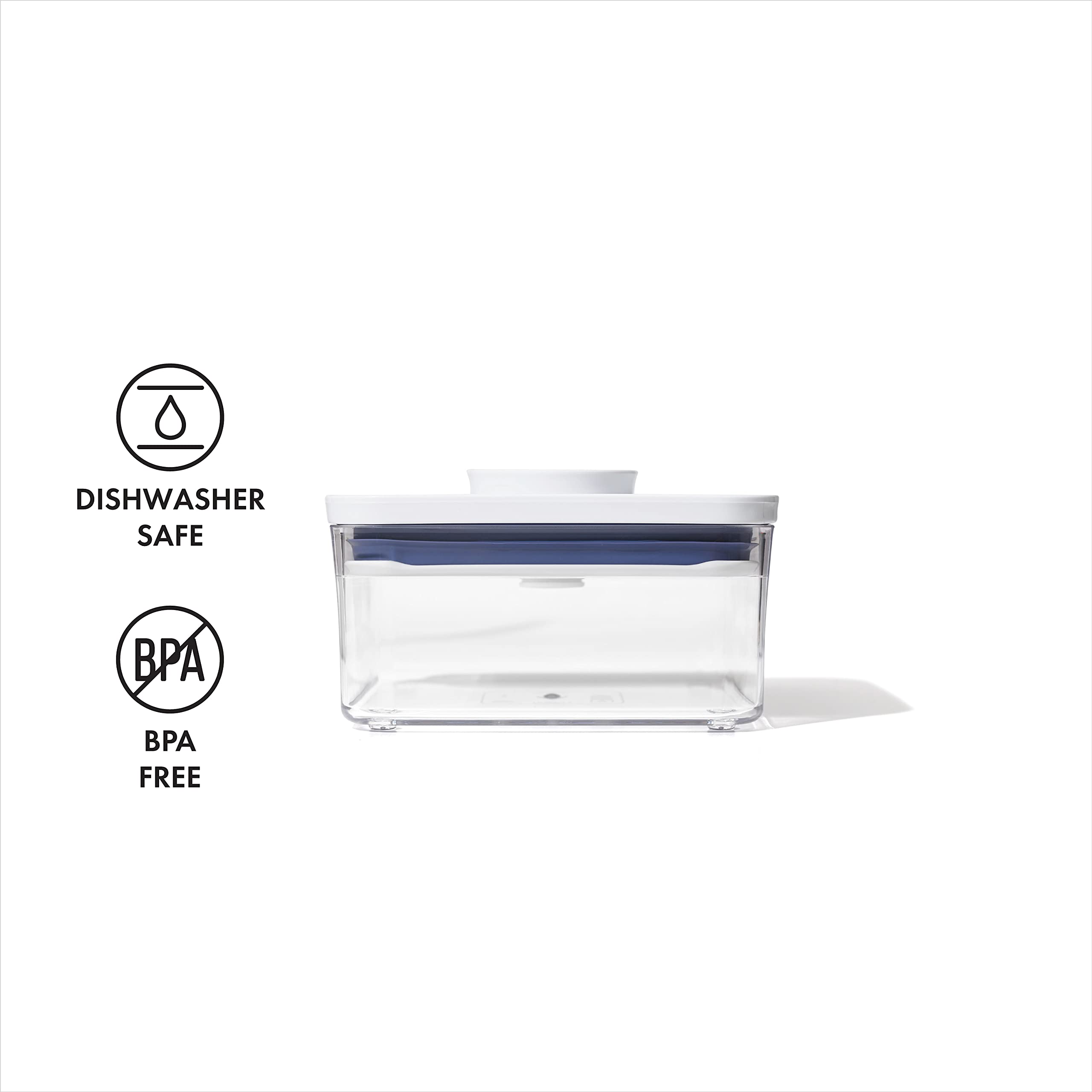 OXO POP containers are dishwasher-safe for simple cleanup.