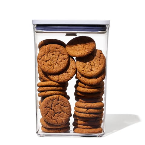 POP container used as pantry and beyond for organized storage.