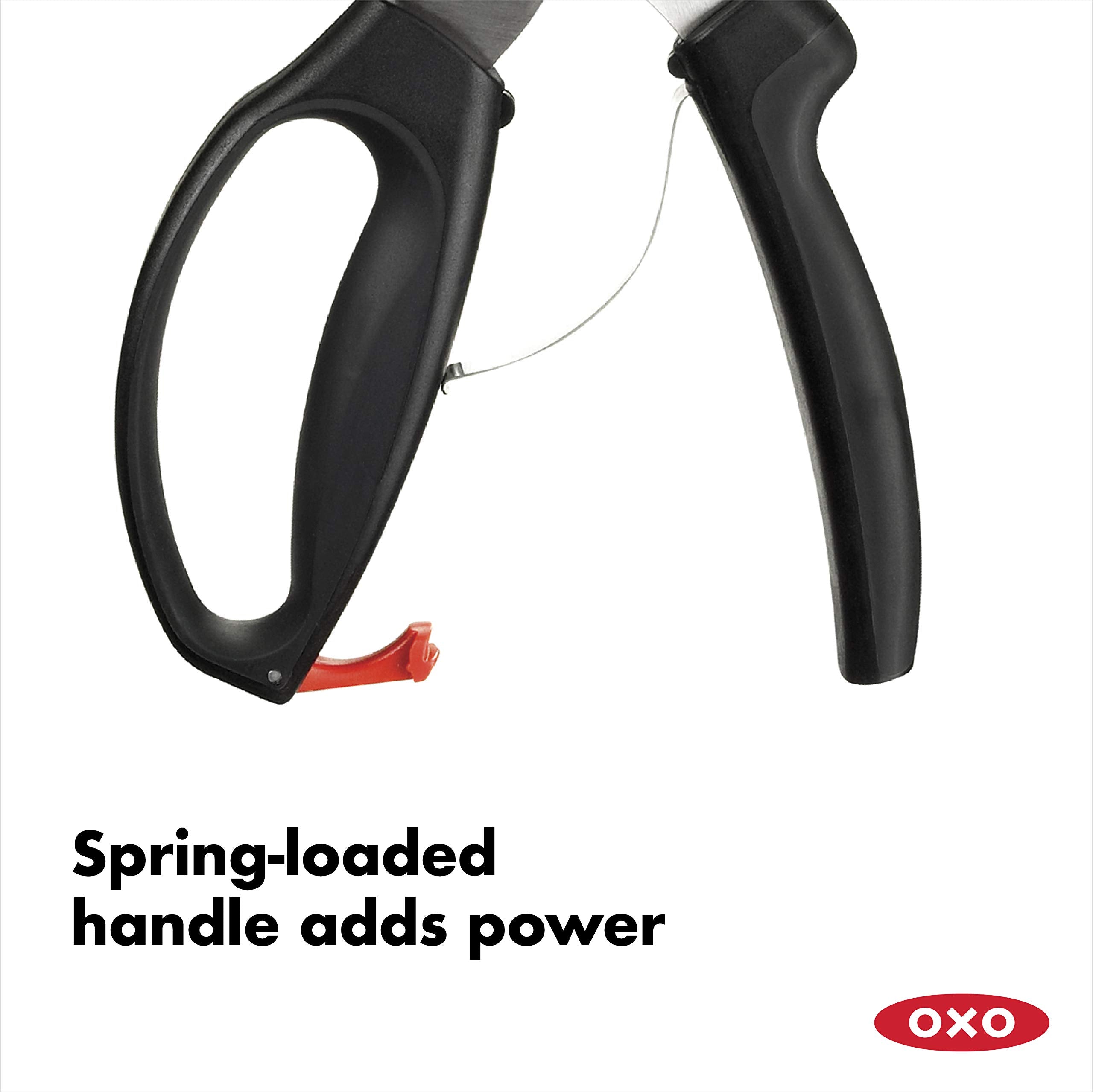 OXO Good Grips poultry shears stainless steel blades stay sharp