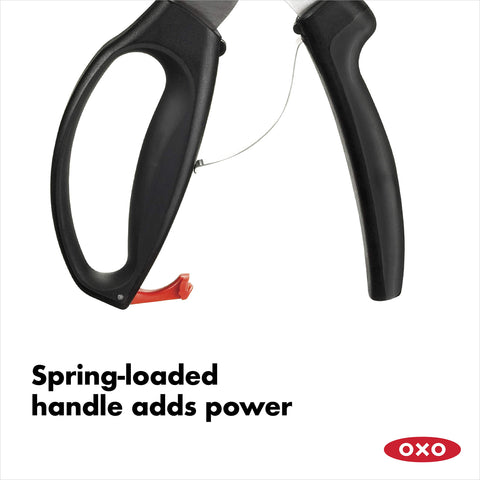 OXO Good Grips poultry shears stainless steel blades stay sharp