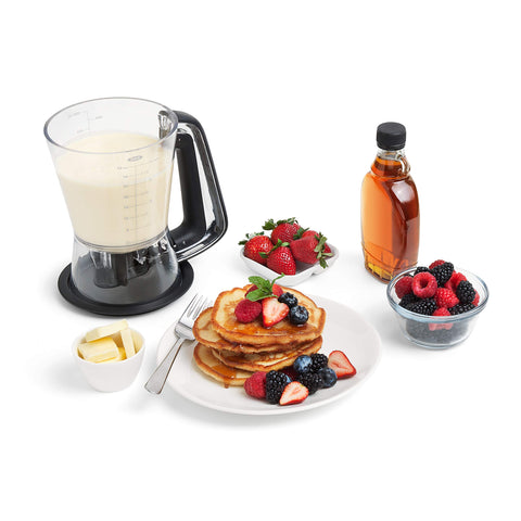 OXO Good Grips Precision Batter Dispenser, easy-squeeze handle for comfortable operation.