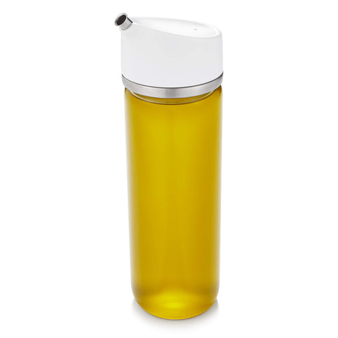 OXO Good Grips Precision Pour Dispenser with glass body for controlled pouring