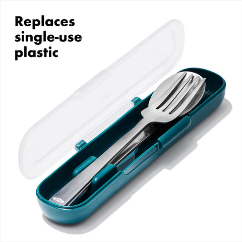 OXO Good Grips Prep and Go stainless steel durability for daily use.