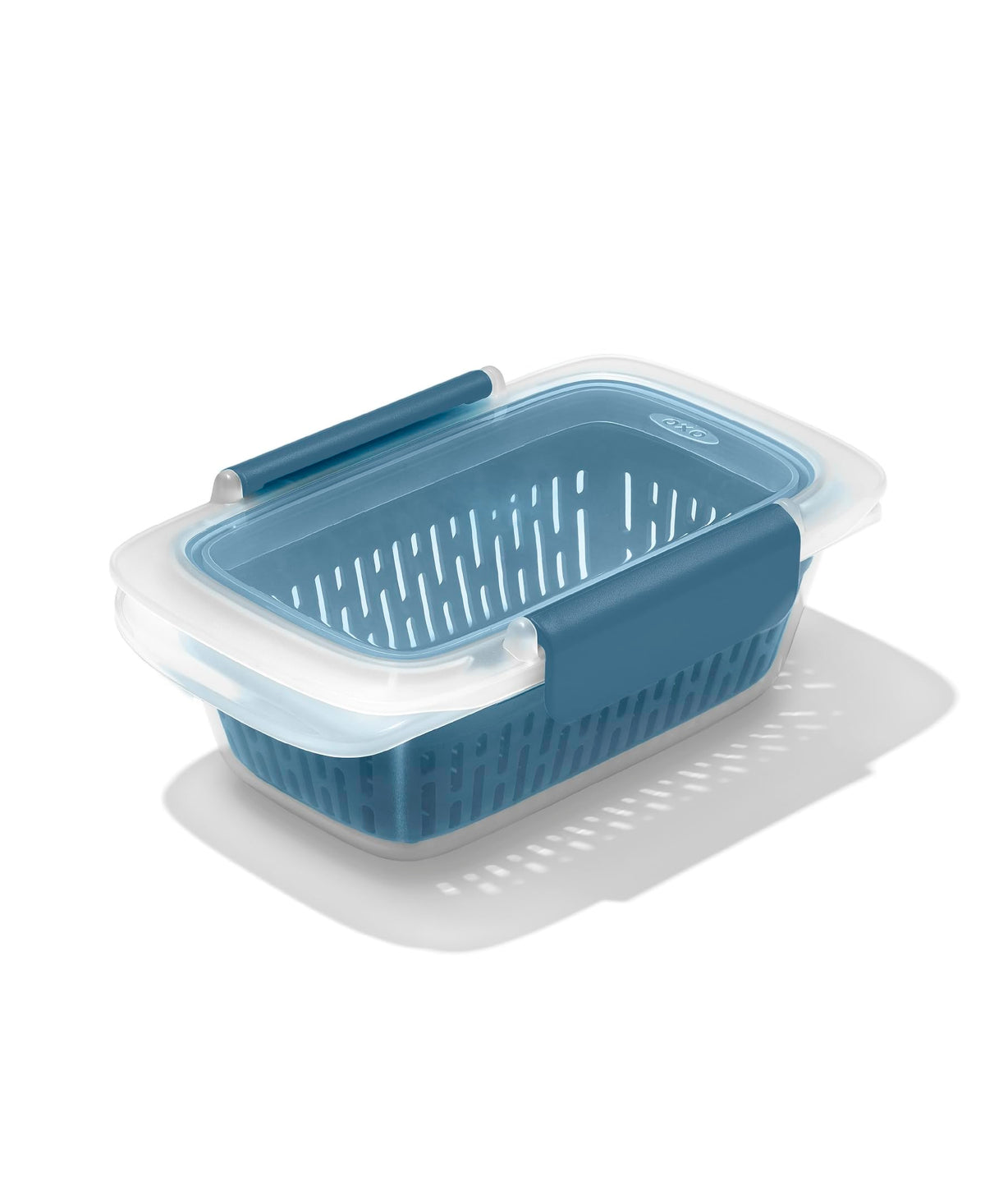 OXO Good Grips Prep & Go with colander for rinsing produce before storage