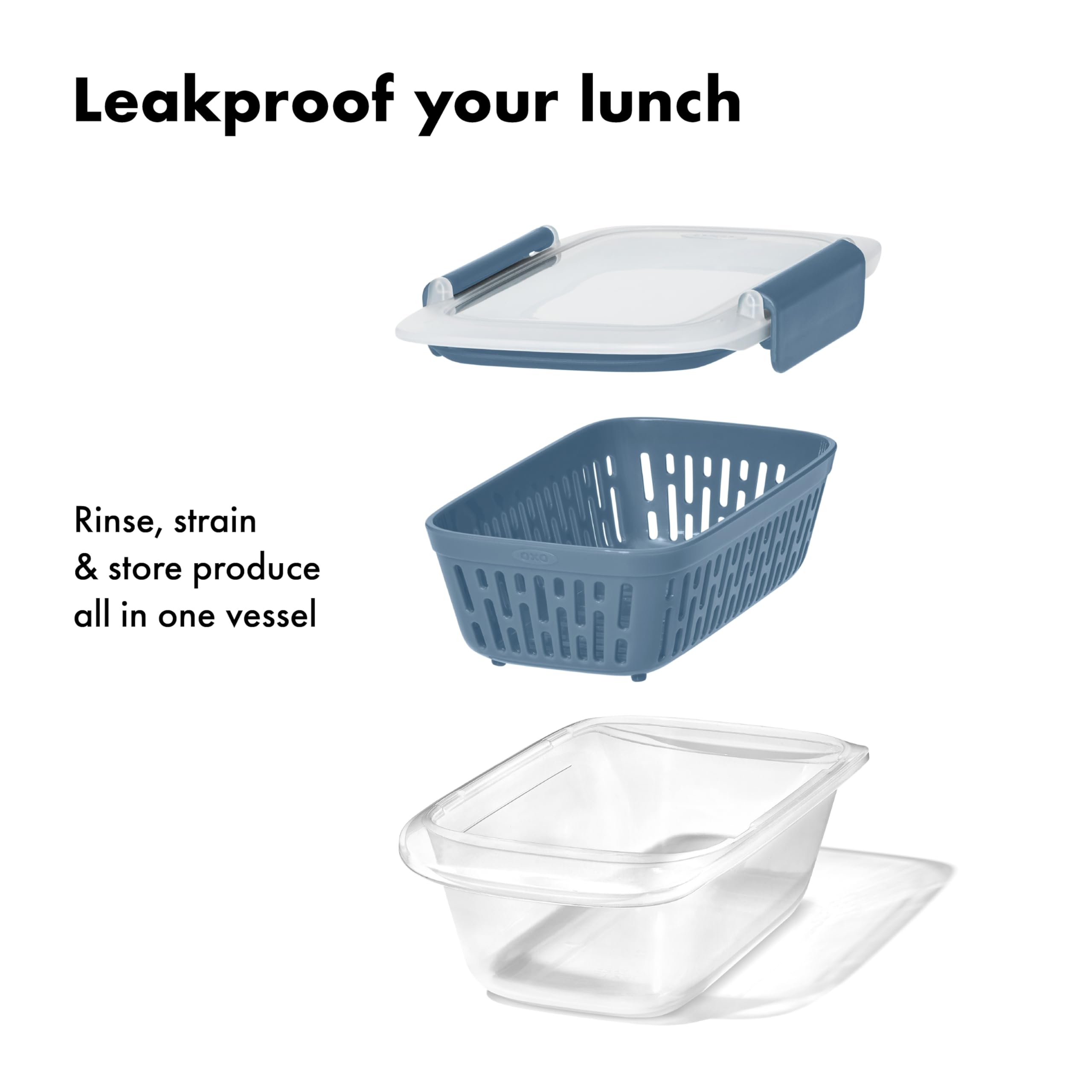OXO Prep & Go lid with window lets you see contents without opening