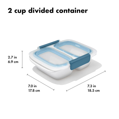 OXO Good Grips Prep & Go is microwave, dishwasher, and freezer safe.