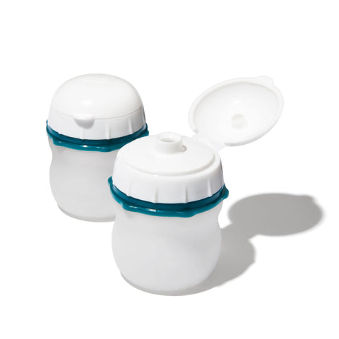 OXO Good Grips Prep and Go squeeze bottle with wide mouth for quick filling