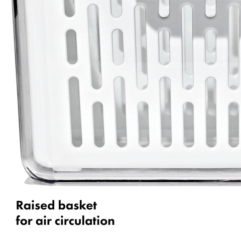 OXO Good Grips Long Bin dishwasher safe for quick cleaning