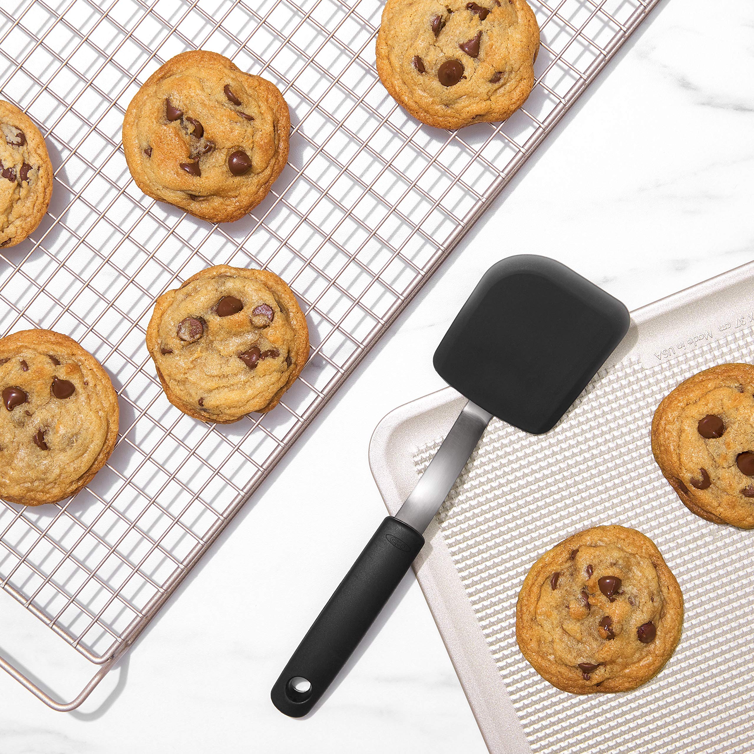 OXO Good Grips safe for nonstick cookware and bakeware