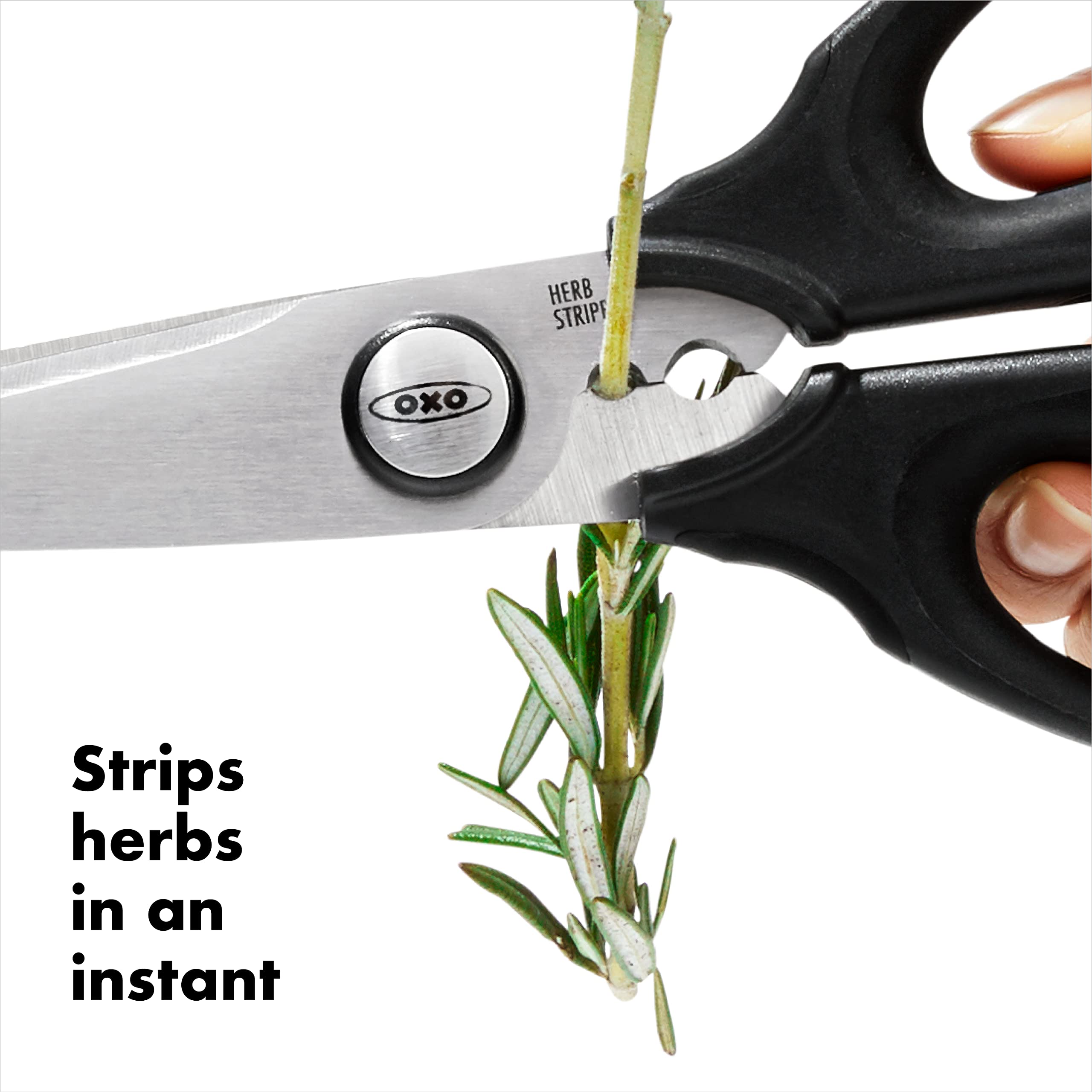 OXO Good Grips scissors pull-apart design enabling thorough cleaning