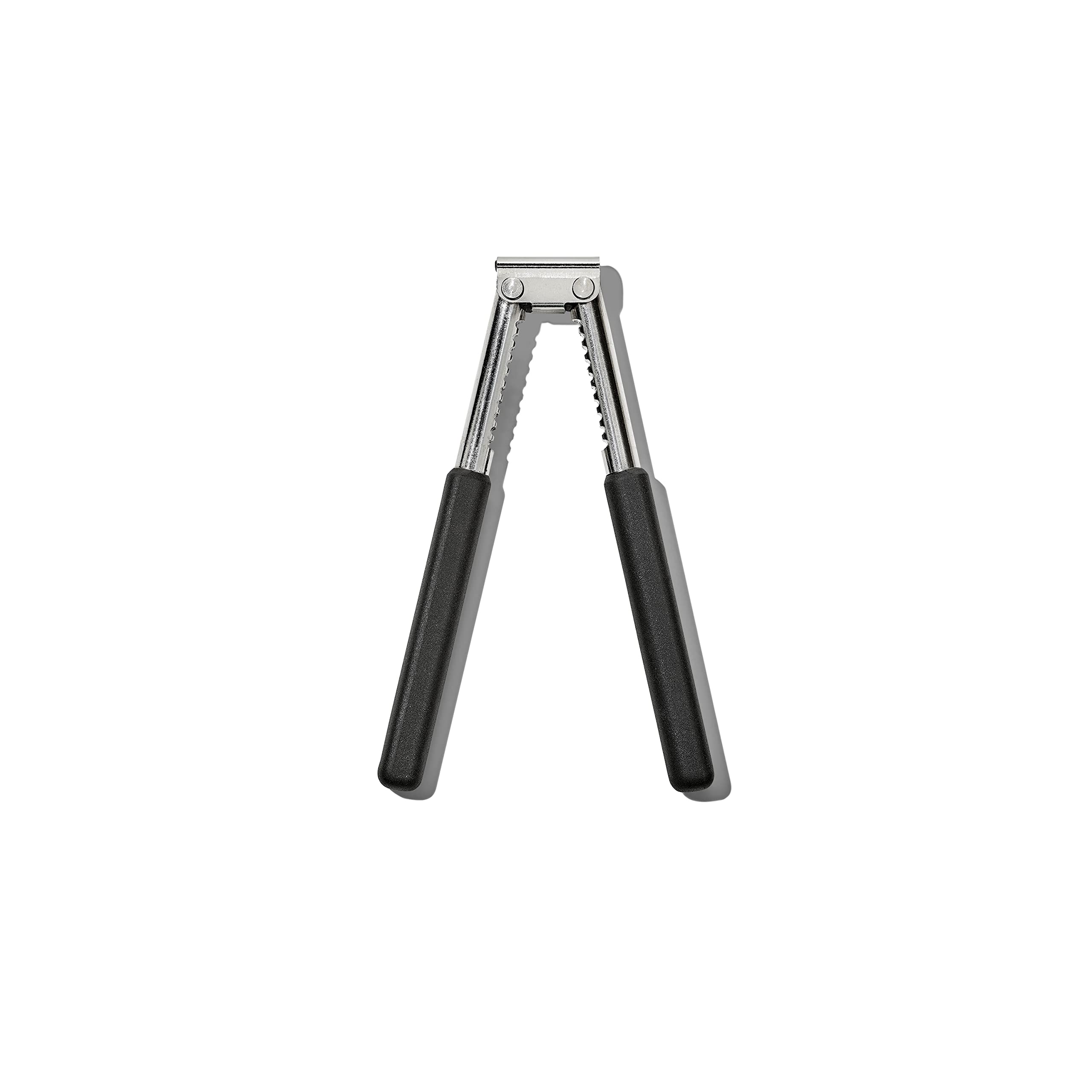 OXO Good Grips seafood & nut cracker front view with non-slip handle for comfort.