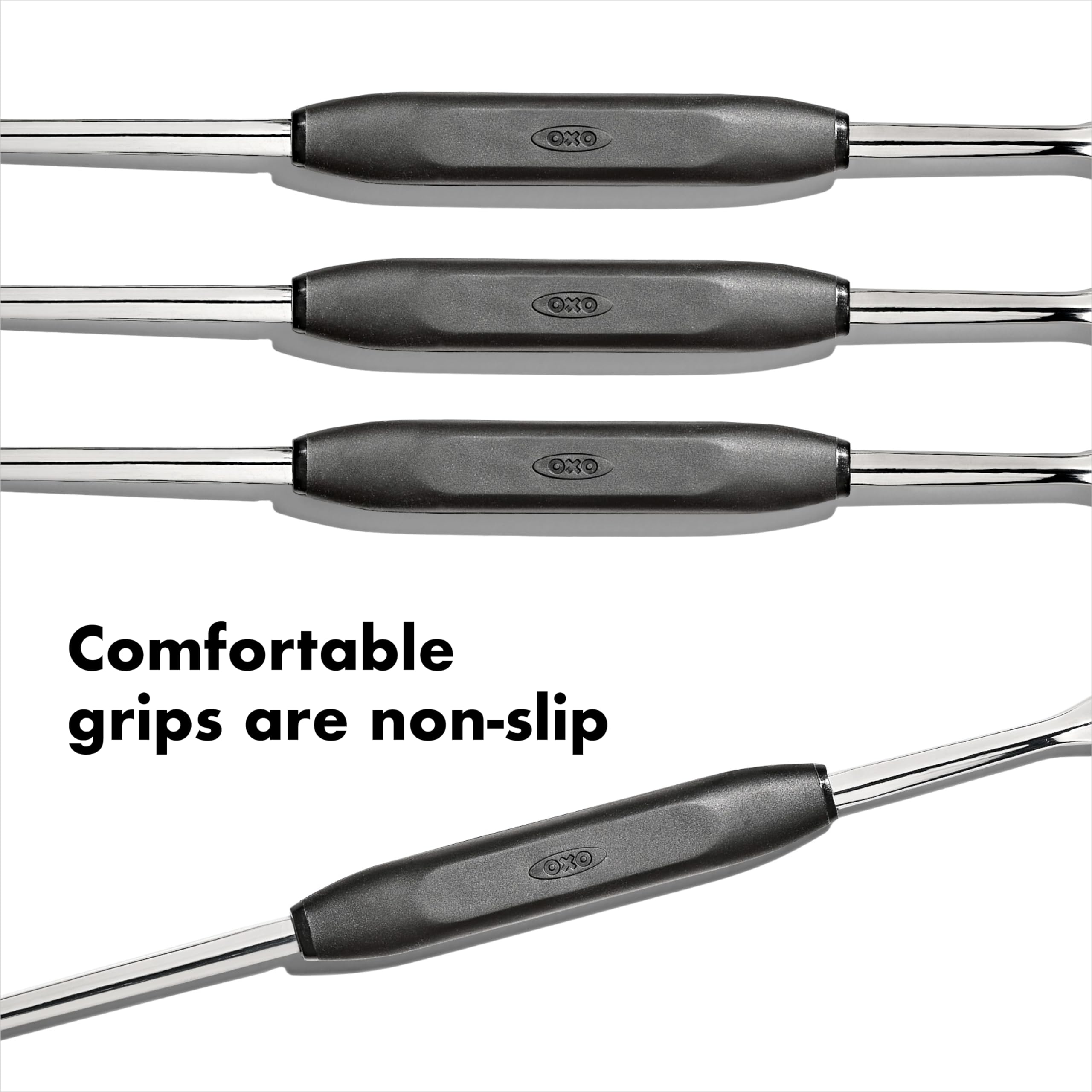 OXO Good Grips Seafood Picks durable stainless steel and dishwasher safe.