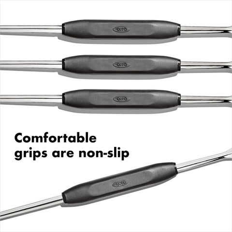OXO Good Grips Seafood Picks durable stainless steel and dishwasher safe.