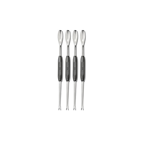 OXO Good Grips Seafood Picks with long neck reach into shells for easy meat extraction.
