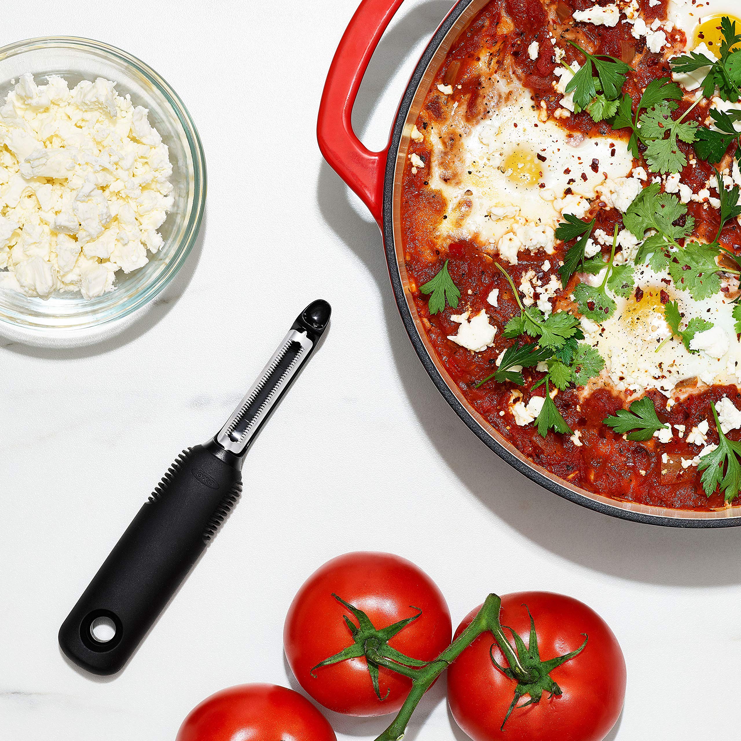 OXO Good Grips Serrated Peeler dishwasher safe for easy cleanup
