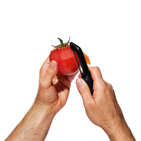 OXO Good Grips Serrated Peeler stainless steel blade durability