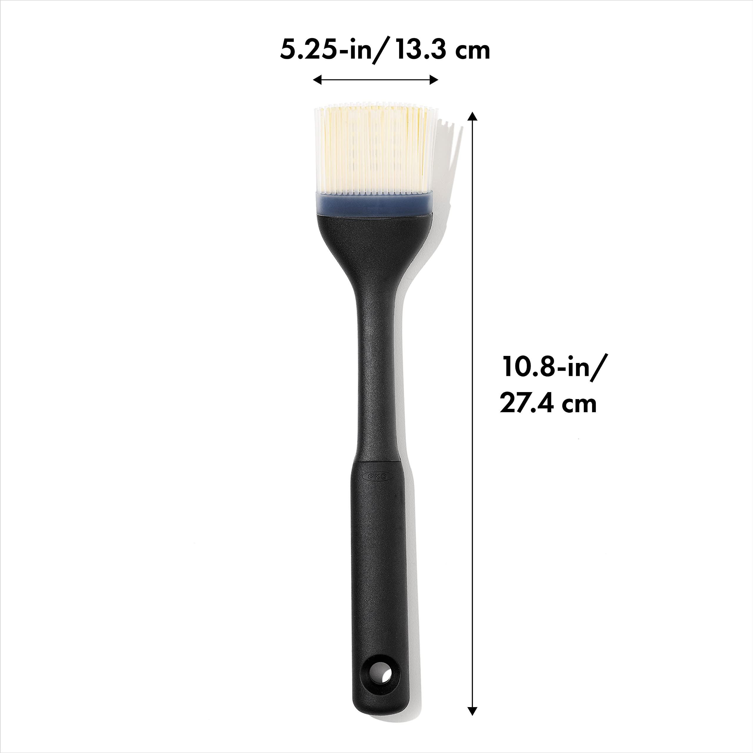 OXO Good Grips basting brush angled head for counter-free brushing