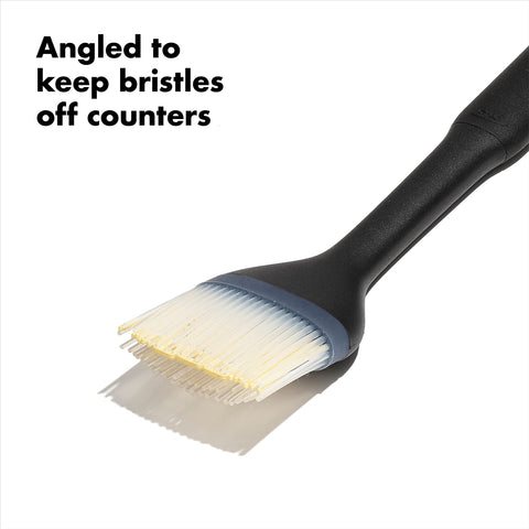 OXO Good Grips silicone brush is dishwasher safe for easy cleanup