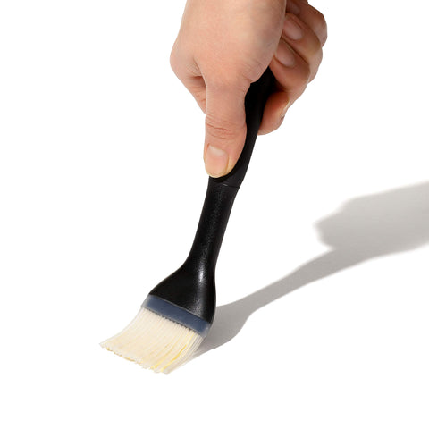 OXO Good Grips brush small size saves space in compact kitchens.