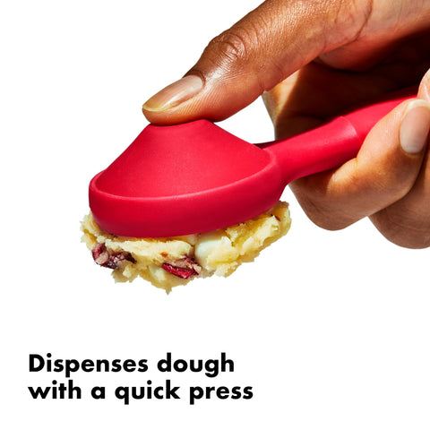 OXO Good Grips medium silicone cookie scoop for 1.5 tbsp portions