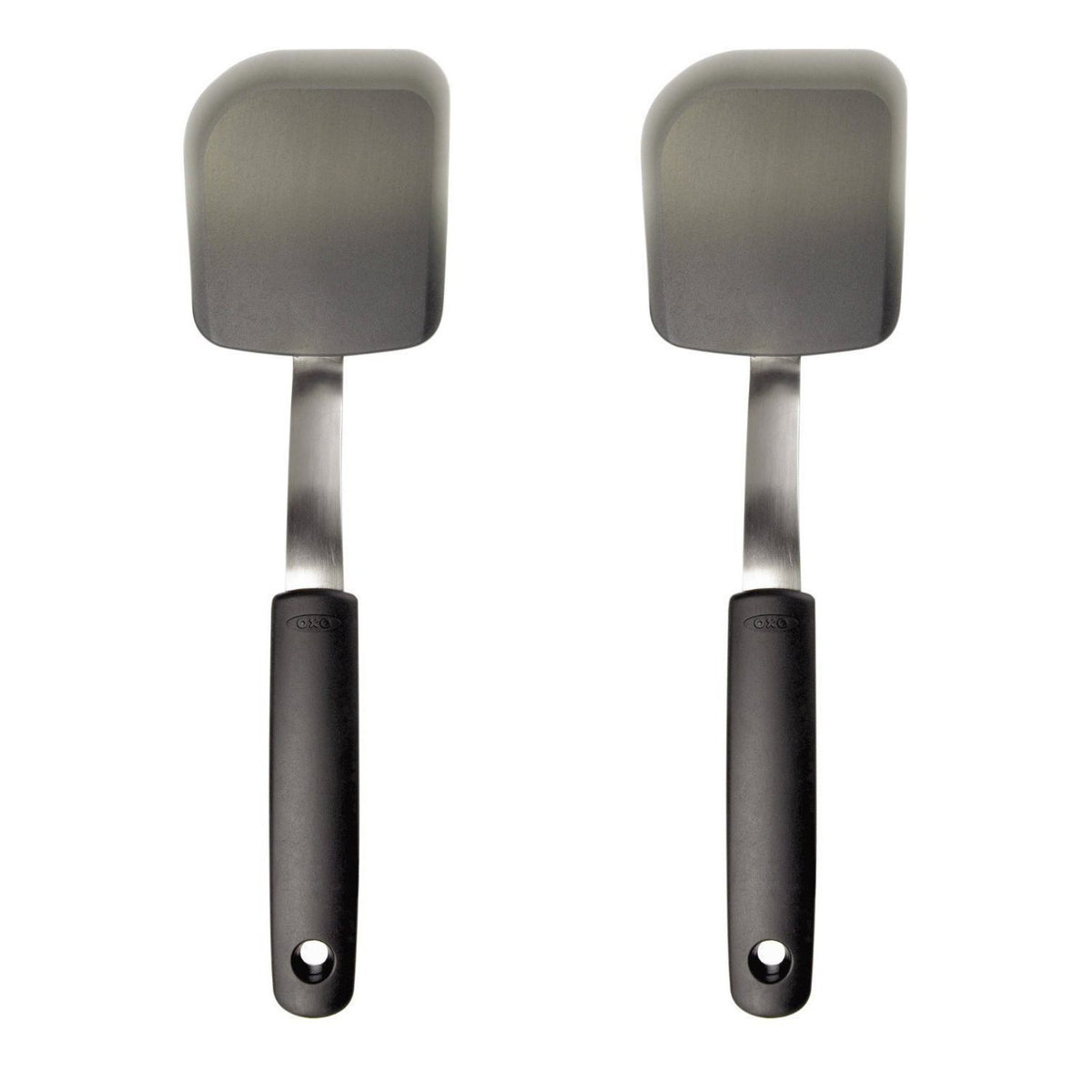 OXO Good Grips silicone cookie spatula front view for easy cookie lifting from sheet