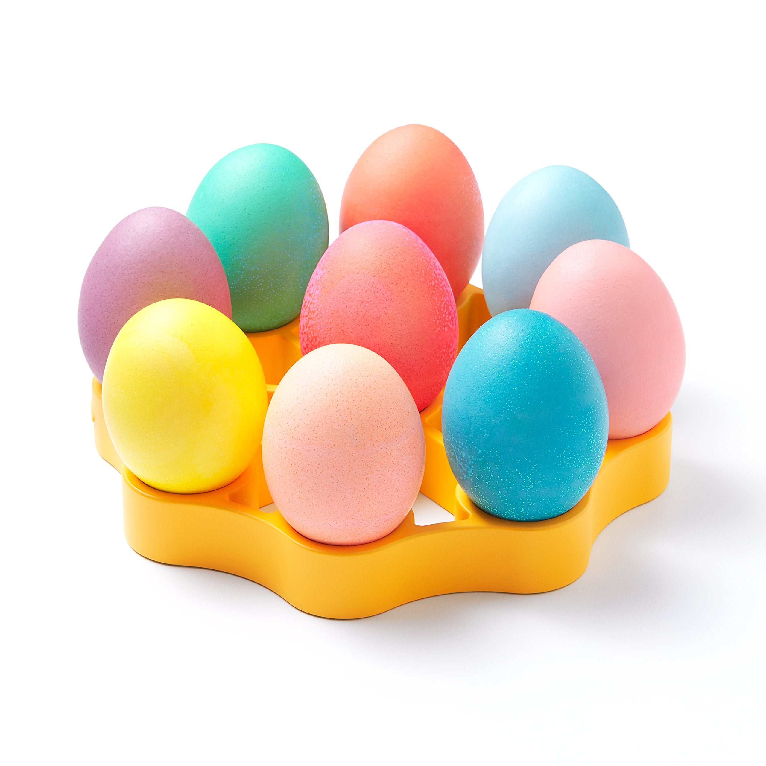 OXO Good Grips silicone egg rack can also be used as a trivet for hot cookware