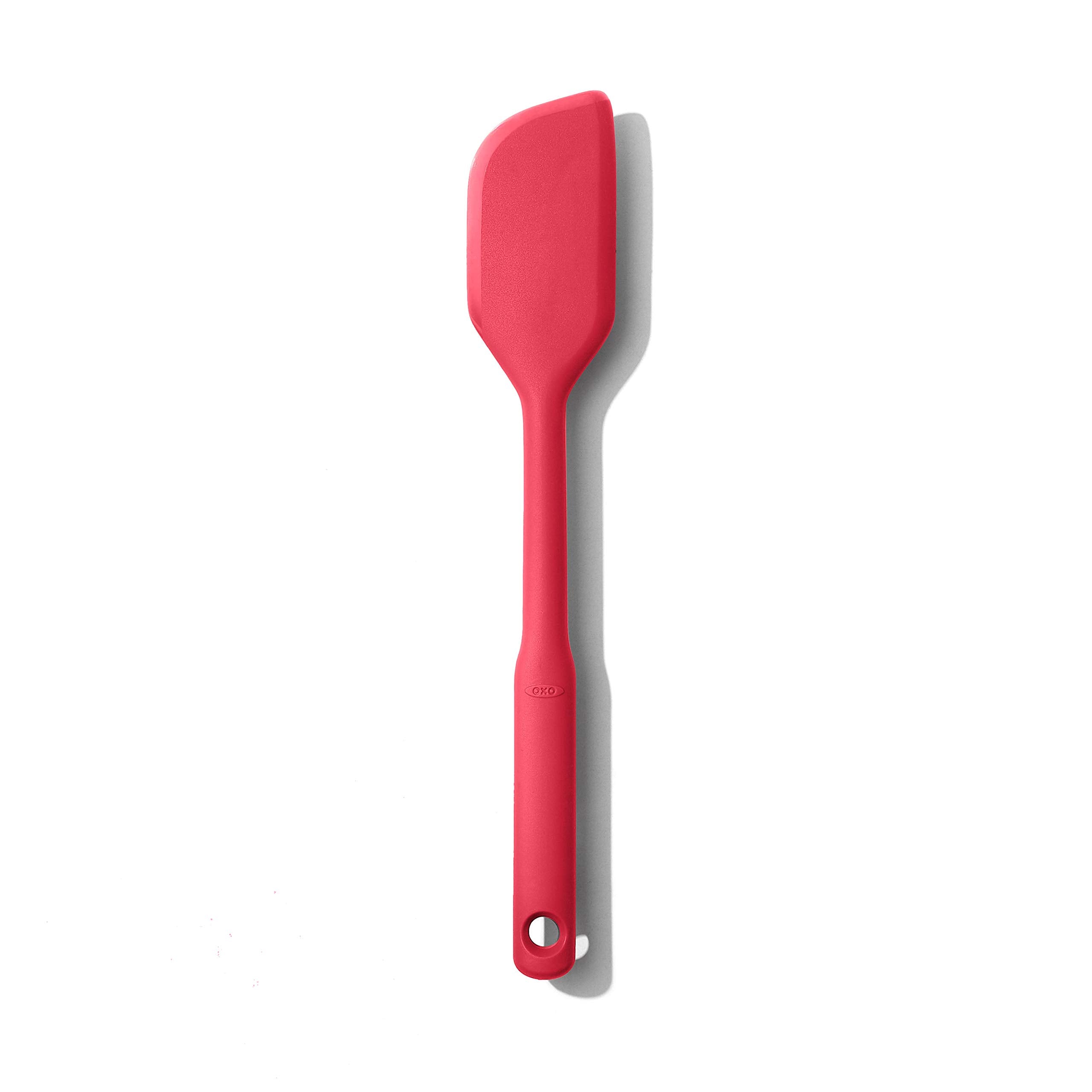 OXO Good Grips silicone everyday spatula edge scrape for bowls and pans.
