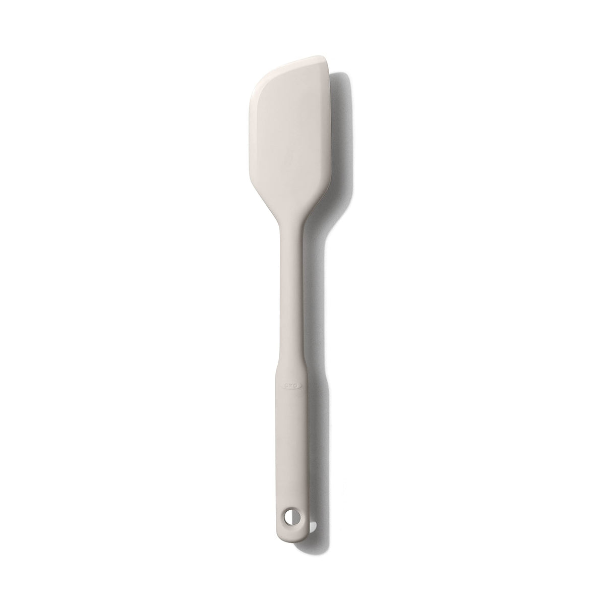 OXO Good Grips spatula hero view shows ergonomic handle and comfortable use.