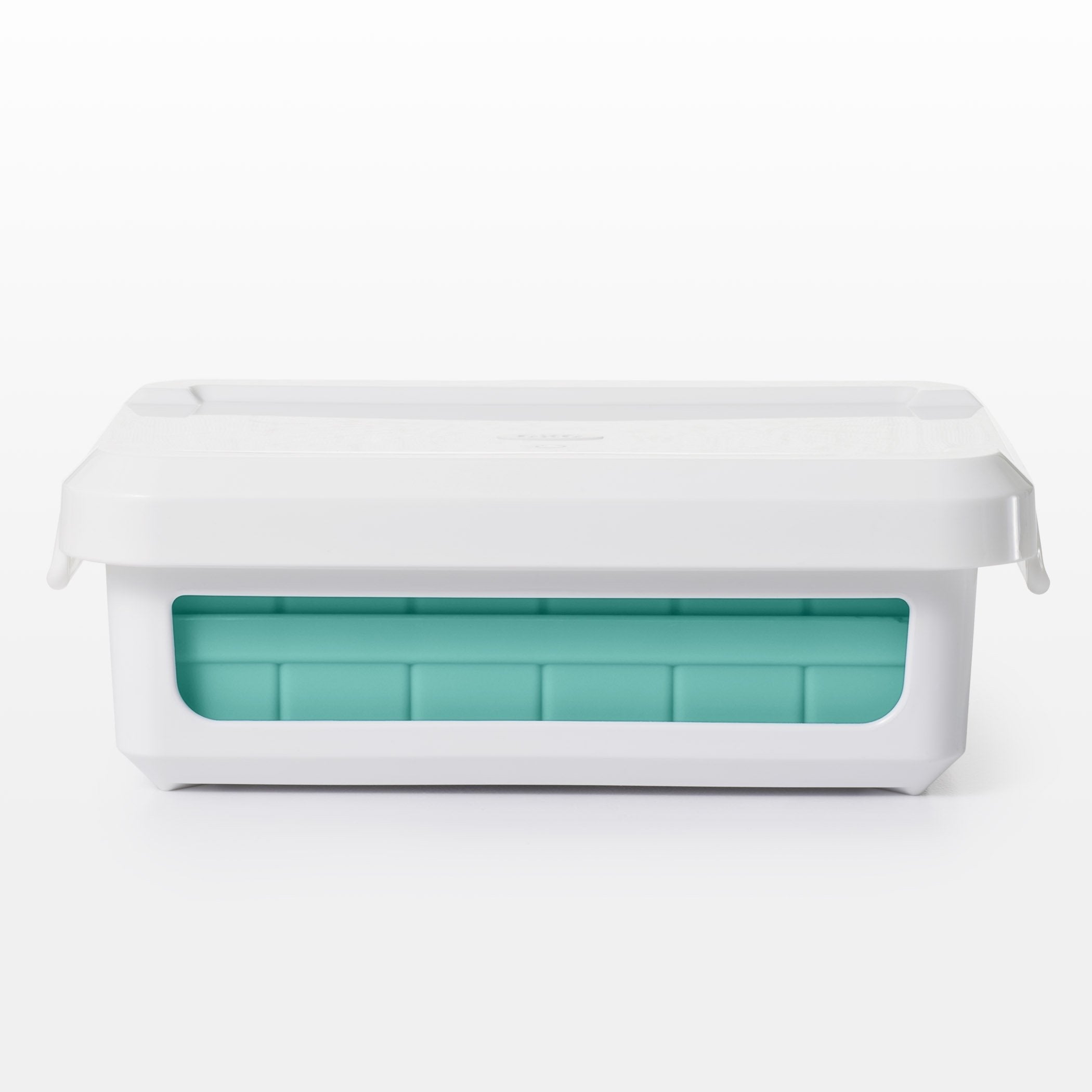 OXO Good Grips ice tray base provides stability during filling and freezing.