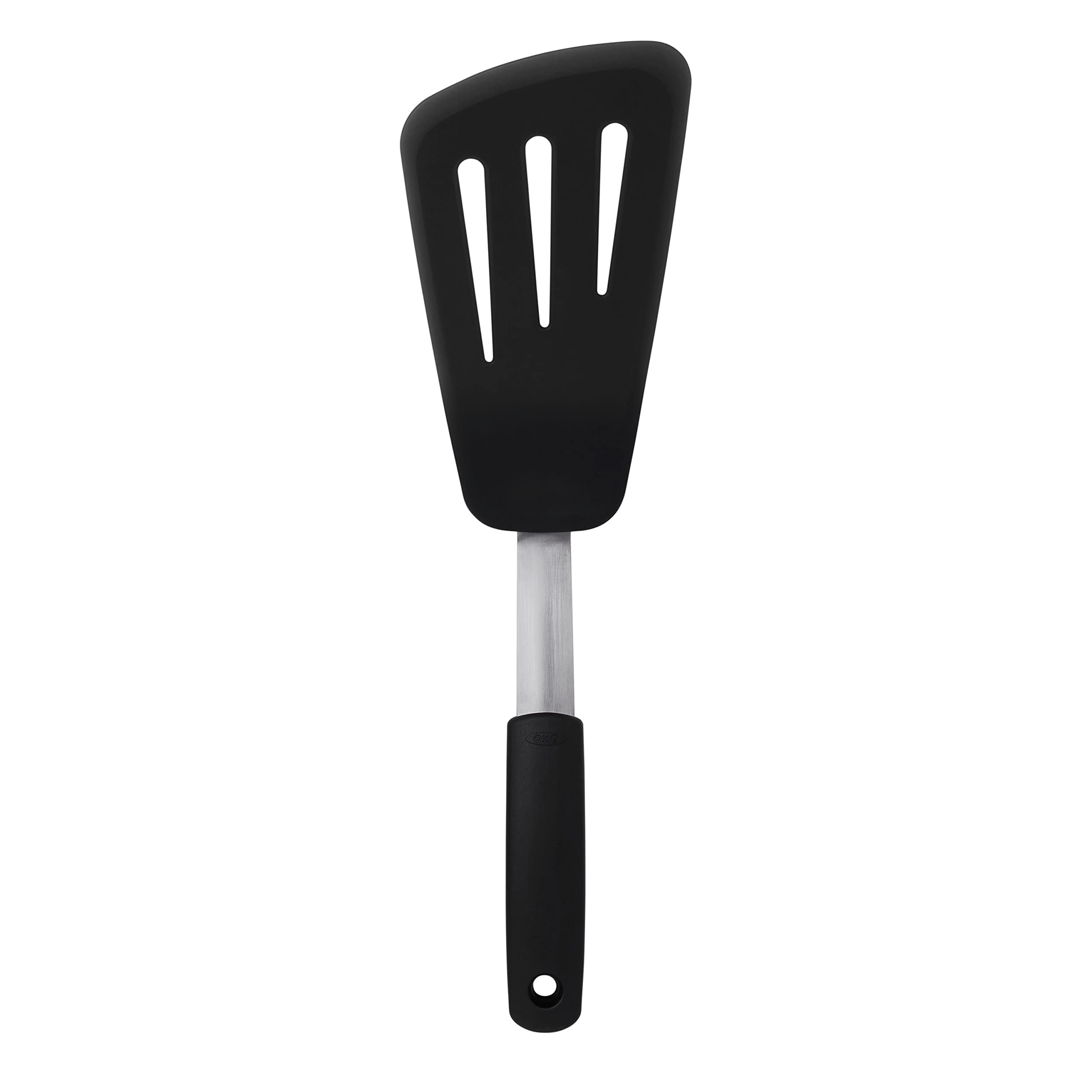 OXO Good Grips silicone omelet turner edge glide for delicate flipping.
