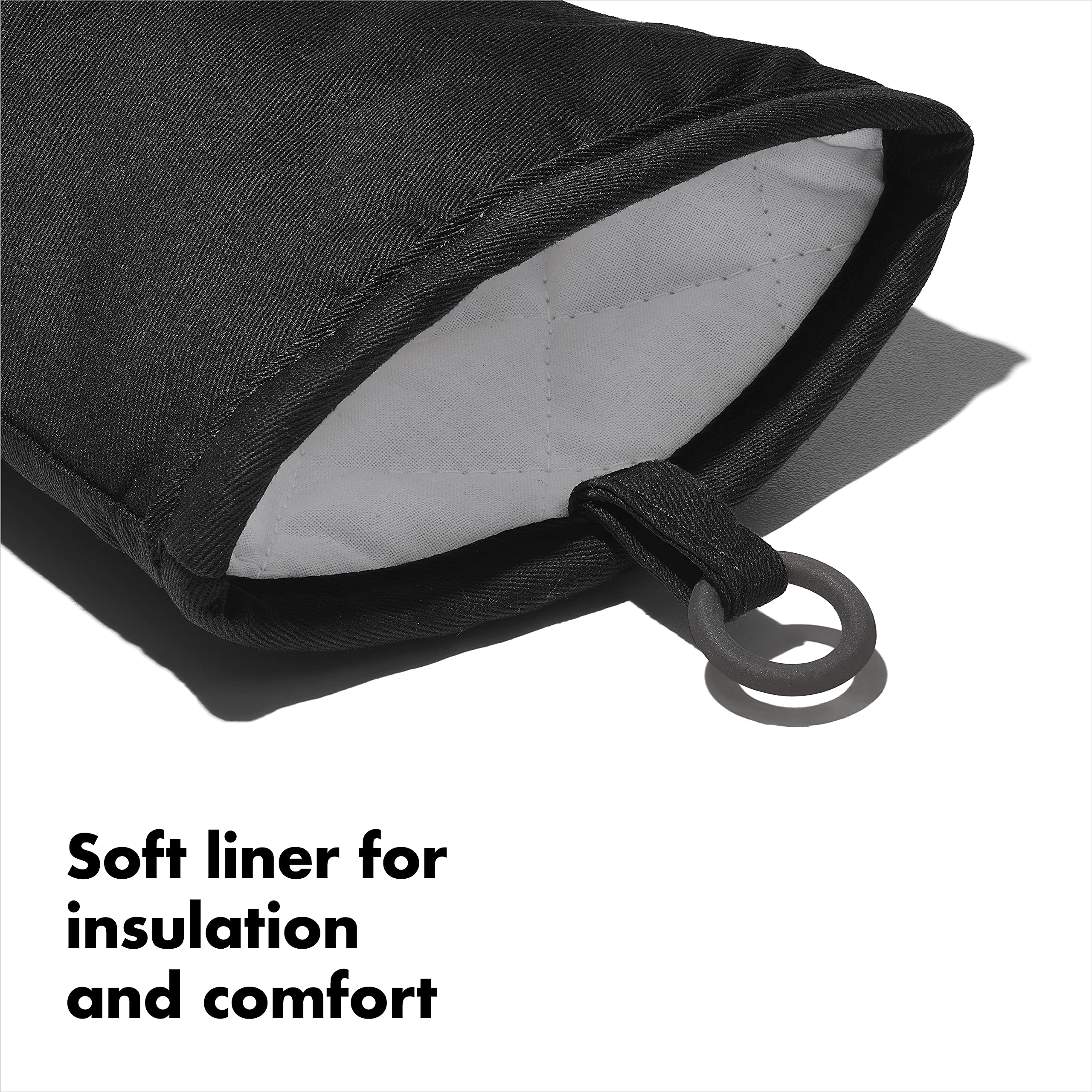 OXO Good Grips hanging loop enables simple kitchen storage