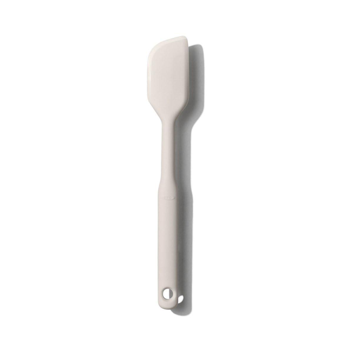 OXO Good Grips silicone small spatula head ideal for reaching into jars and scraping contents