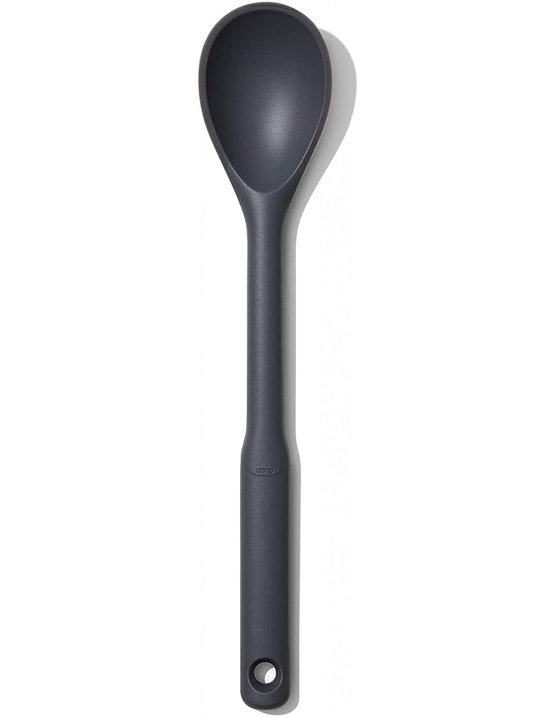 Ergonomic handle enables precise control while sautéing and scooping