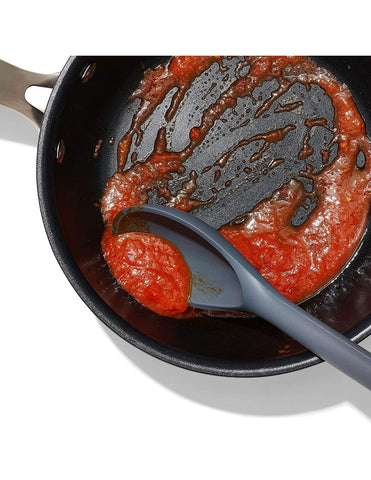 Close-up of soft non-slip handle delivering comfortable grip during cooking