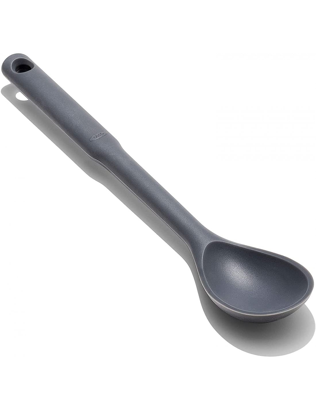 OXO Good Grips Silicone Spoon stirring in pot for easy serving of soups and sauces