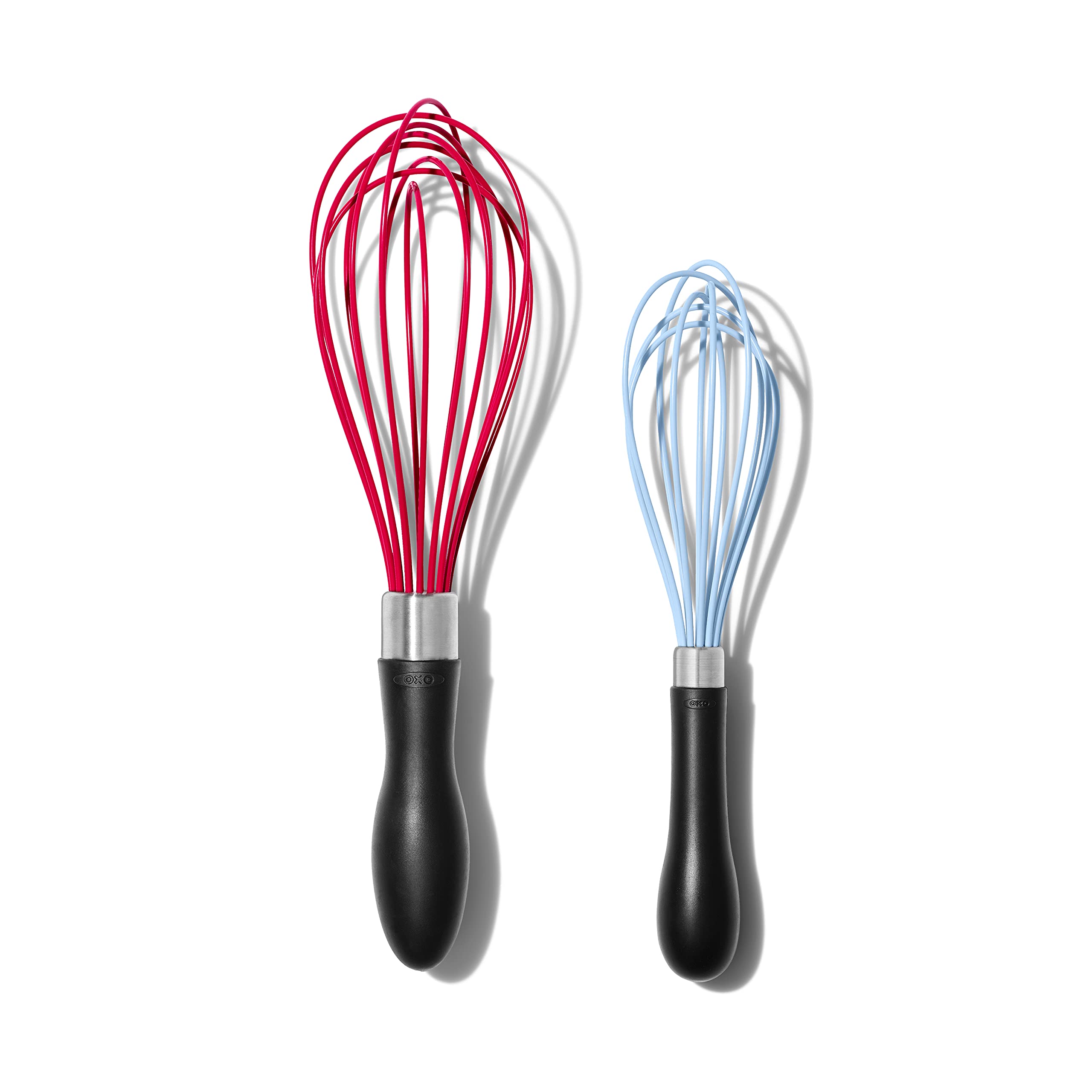 OXO Good Grips silicone whisk 9-inch ready for eggs and vinaigrettes