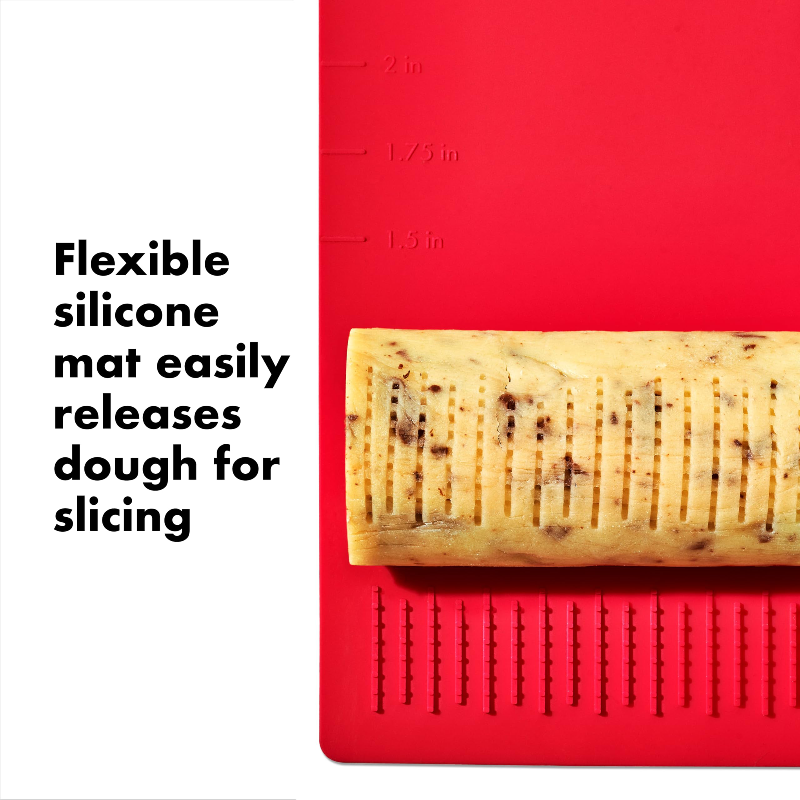 OXO Good Grips fridge or freezer use keeps dough ready for later.
