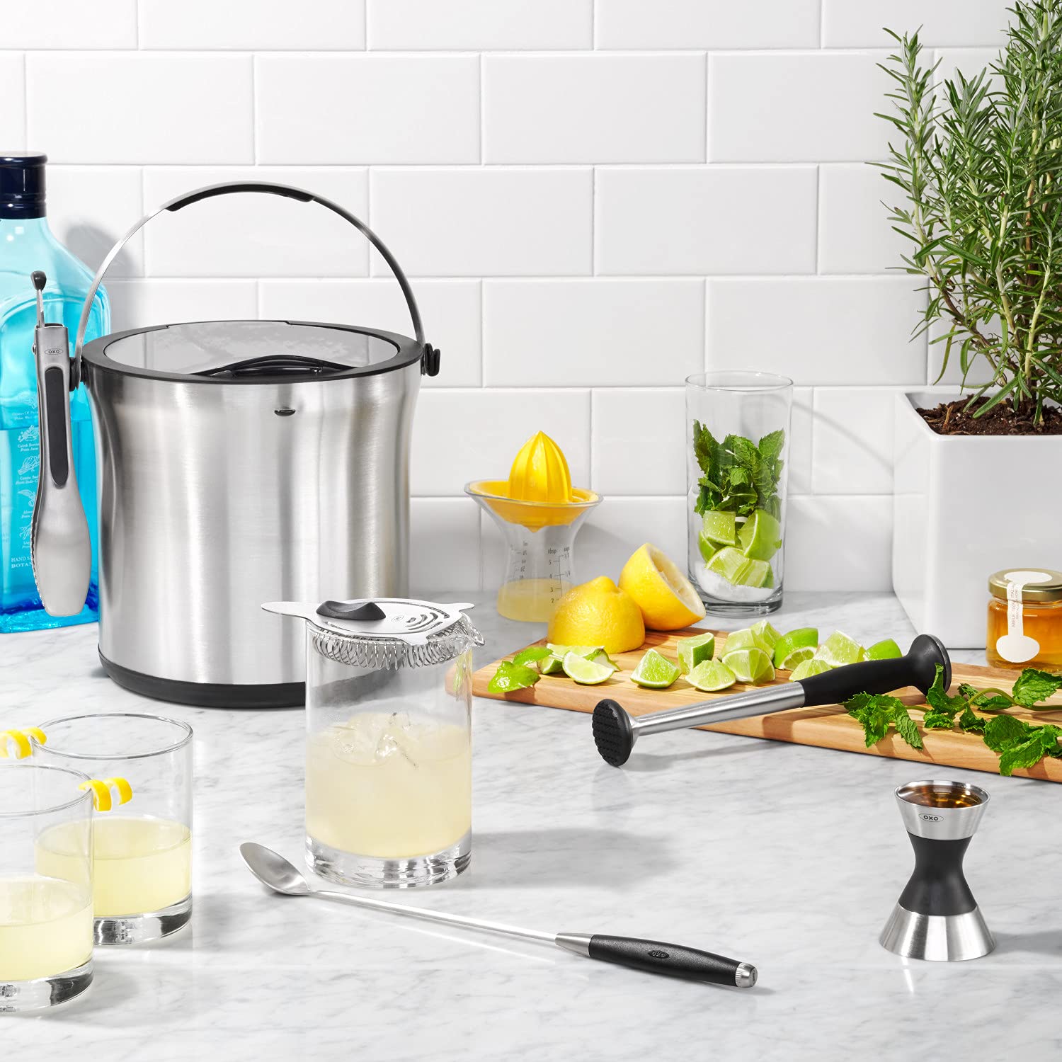 OXO Good Grips small citrus juicer easy to store in a drawer.