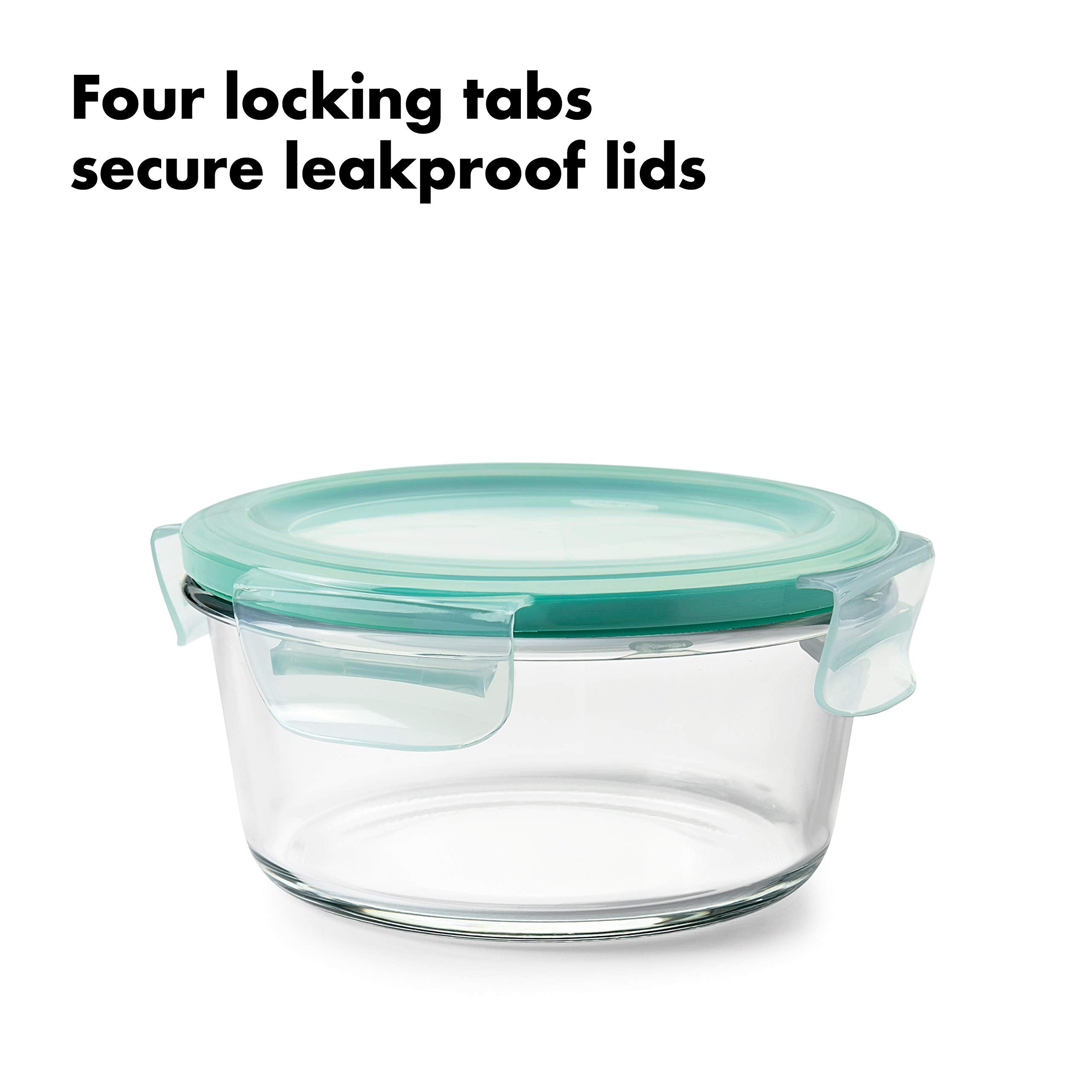 OXO Good Grips Smart Seal 2-cup glass container ideal for portion control