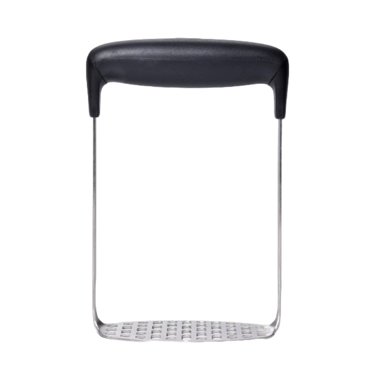 OXO Good Grips smooth potato masher head for lump-free mash.