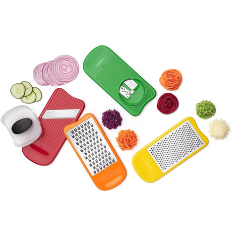 OXO Good Grips coarse grater handles semi-soft cheeses and onions.