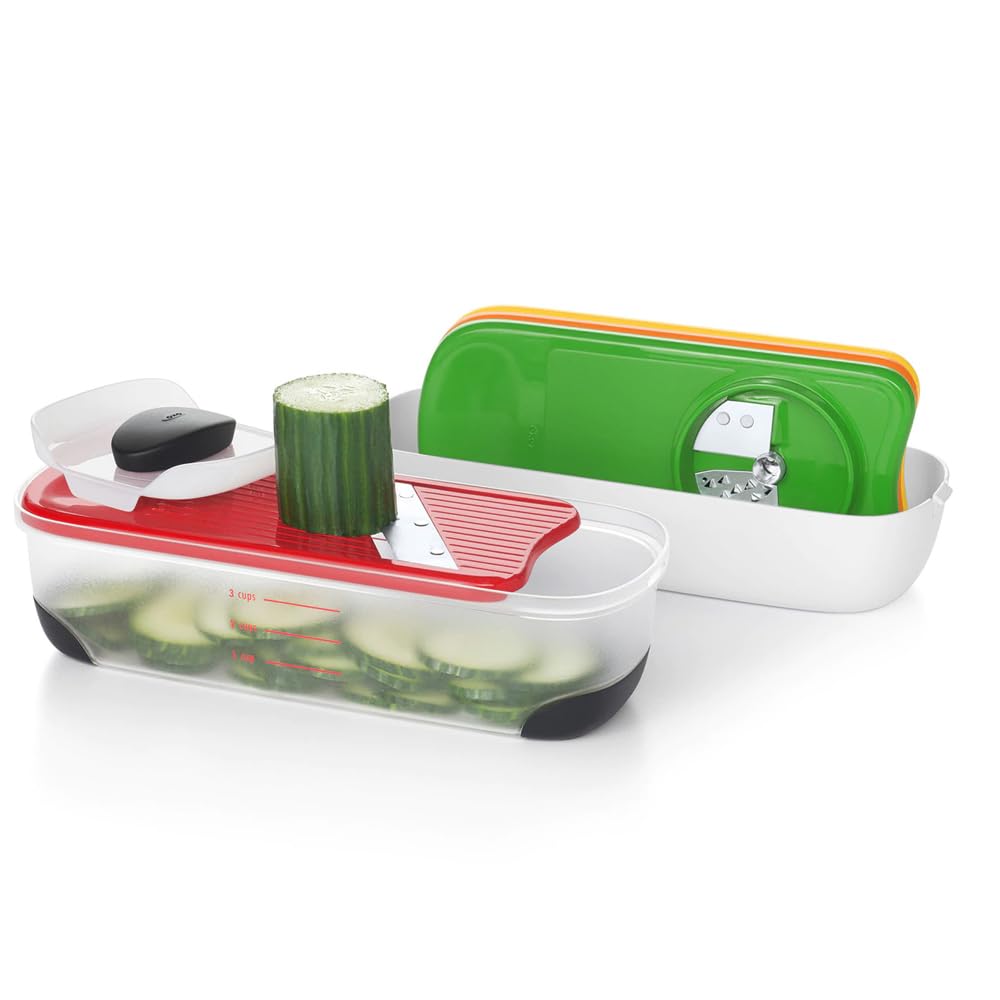 OXO Good Grips fluffy cheese shavings perfect for toppings.