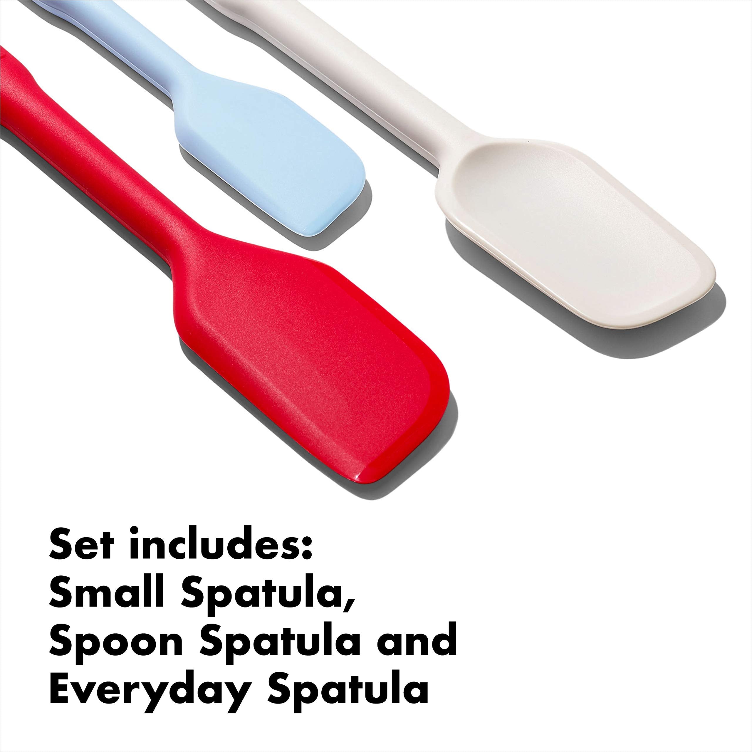 OXO Good Grips spoon silicone spatula for scraping and scooping wet ingredients