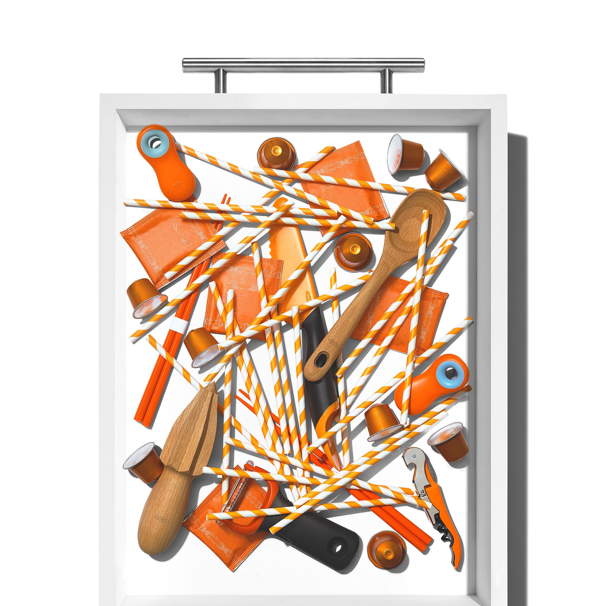Square corners create a tidy drawer by eliminating gaps and stray crumbs.