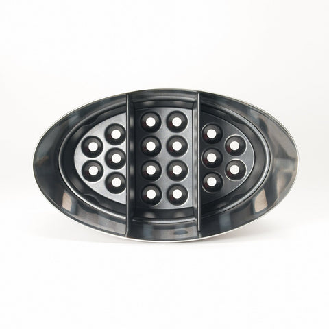 OXO Good Grips utensil holder dishwasher-safe stainless steel for easy cleaning